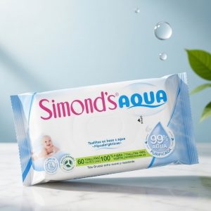 SIMONDS TOALLAS HUMEDA AQUA 60 UDS
